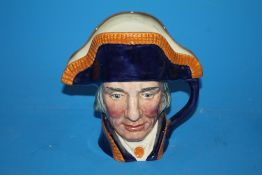 A ROYAL DOULTON LORD NELSON CHARACTER JUG D636