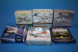 A COLLECTION OF CORGI 'THE AVIATION ARCHIVE' DIE CAST MODEL AEROPLANES, COMPRISING OF - AA35403