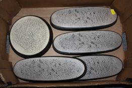 FIVE BESWICK PLINTHS