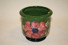 A MOORCROFT ANEMONE PATTERN VASE
