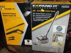 TWO EXPAND-IT PRESSURE WASHER ACCESSORY KITS
