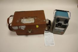 A VINTAGE MILITARY MEGGER CIRCUIT TESTER IN FITTED CASE