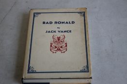 JACK VANCE - 'BAD RONALD', published by Underwood-Miller 1982, first trade edition, with dust