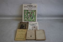 CRICKET INTEREST BOOKS to include Charles Box - 'The Theory and Practice of Cricket' Frederick Warne