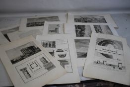 A LARGE QUANTITY OF ENGRAVINGS WHICH APPEAR TO COME FROM 'VOYAGE PITTORESQUE DE LA GRECE
