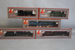 THREE LIMA STEAM LOCOMOTIVES AND TENDERS to include King Charles 2nd (4-6--0), 205120 MWG, 205119