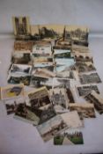 A COLLECTION OF BRITISH AND CONTINENTAL POSTCARDS, to include a good selection of Belgium types