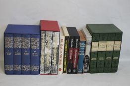 FOLIO SOCIETY - A QUANTITY OF BOXED SETS to include 'Great Stories of Crime & Detection' (4), Wilkie