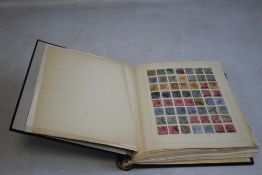 AN ALBUM OF BRITISH COMMONWEALTH STAMPS, to include a selection of Straits settlements, Malaya etc