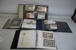 FOUR ALBUMS OF COVERS AND FDC BRITISH AND WORLD, to include some 19th century examples and a