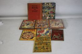 1930s / 1940s CHILDREN'S ANNUALS to include 'Jester Annual' 1936, 'Jingles Annual' 1937, 'Chips