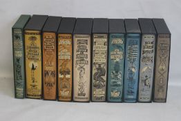 FOLIO SOCIETY - VARIOUS TRAVEL / EXPLORATION VOLUMES to include 'Into The Dark Continent, The