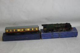 A BOXED HORNBY DUBLO DUCHESS OF MONTROSE STEAM LOCOMOTIVE (4-6-2) 'OO GAUGE'. plus boxed Hornby