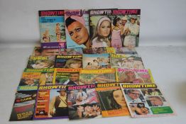 1960S FILM MAGAZINES- EIGHTEEN SHOWTIME AND TWO PHOTOPLAY FEATURING THE BEATLES, URSULA ANDREWS,
