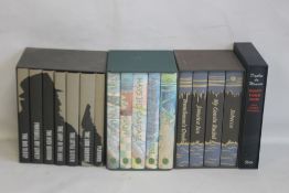 FOLIO SOCIETY - VARIOUS BOXED SETS to include Raymond Chandler - 'The Complete Novels' seven