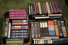 FOLIO SOCIETY - THREE BOXES OF HISTORY AND MILITARY INTEREST to include boxed sets