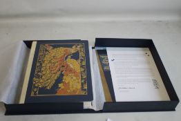 FOLIO SOCIETY - 150TH ANNIVERSARY EDITION OF THE RUBAIYAT OF OMAR KHAYYAM, includes hand printed