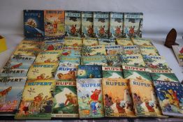 A LARGE QUANTITY OF RUPERT ANNUALS 1950S, 1960S AND 1970S, some duplicates (43)Condition Report: