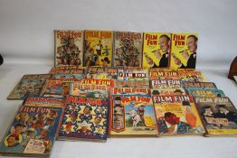 FILM FUN ANNUAL', A COMPLETE RUN 1938 - 1961 (with a few duplicates) together with 'Boys' Cinema