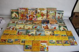 A QUANTITY OF RUPERT ANNUALS AND LITTLE BEAR LIBRARY, includes 1952 and 1953 annuals with various