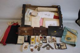 LOCAL INTEREST- A COLLECTION OF MASONIC MEDALS, JEWELS AND EPHEMERA, most relating to the Faith