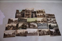 LOCAL INTEREST- A SMALL GROUP OF MAINLY WOLVERHAMPTON POSTCARDS, to include Tettenhall Church, the