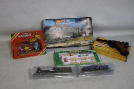 ONE HUNDRED SHOT REPEATER LUGER CAP PISTOL, together with Hudson steam locomotive model kit, Country