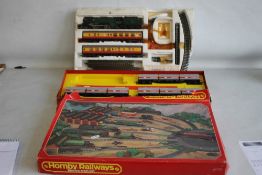 THE BOXED HORNBY TRAIN SETS ALL INCOMPLETE 'OO GAUGE', including Freightliner Set without locomotive