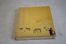 TIM MARA & CHRIS PLOWMAN - 'IMAGERY AND MENAGERIE', silk screen printed at the Royal College of Art,