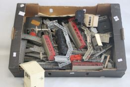 AN UNBOXED OO GAUGE STEAM LOCOMOTIVE AND TENDER (2-6-2), Triang tank unit A/F, three matching Triang