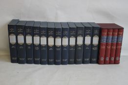 FOLIO SOCIETY - 'A HISTORY OF ENGLAND' 12 volume set together with Winston S. Churchill - 'A History