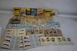 THIRTY MAINLY FULL CIGARETTE/ TEA CARD ALBUMS BY JOHN PLAYER, WD AND HO WILLS, BROOKE BOND AND