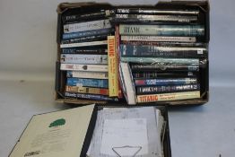 TITANIC INTEREST - A BOX FILE OF EPHEMERA to include a handwritten letter from Milvina Dean dated