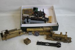 FOUR 0 GAUGE PART SCRATCH LOCOMOTIVES.