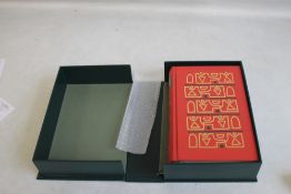 FOLIO SOCIETY - 'THE DECAMERON OF GIOVANNI BOCCACCIO', limited edition 975/1750, with booklet in