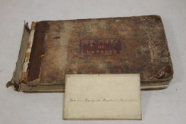 LEEK AND MOORLANDS PROVIDENT SOCIETY REGISTER OF MEMBERS BOOK, a full book of entries dated 4th