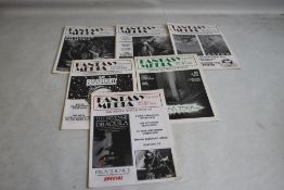 FANTASY MEDIA MAGAZINES 1979/1980 INCLUDES VOLUME 1 NUMBERS 1-5 AND VOLUME 2 NUMBER 3, featuring