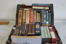 FOLIO SOCIETY - TWO BOXES OF HISTORY AND EXPLORATION INTEREST to include boxed sets