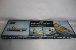 A BOXED BILLING BOATS NORDKAP NR. 476 MODEL KIT, complete with instructions and unopened small