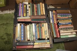 FOLIO SOCIETY - THREE BOXES OF MISCELLANEOUS TITLES to include 'Coleridge', 'The Grand Tour' etc.