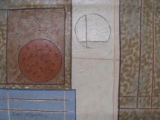 SCHOOL OF BEN NICHOLSON (1894-1982). Abstract composition, bears signature lower left, oil on