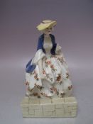 A ROYAL WORCESTER LADY BOUNTIFUL FIGURINE No. 3097, modelled by G M Parnell S/D
