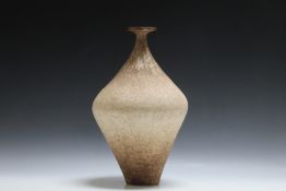 A LARGE STUDIO POTTERY VASE, H 44 cm