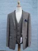 A MARC DARCY VINTAGE STYLE THREE PIECE VINTAGE STYLE BOYS SUIT SIZE 13R, new with tags