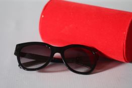 A PAIR OF KARL LAGERFIELD SUNGLASSES, KL864S model with discreet logo on matt metal panel that