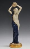 ROYAL WORCESTER SEMI NUDE FIGURE, H 26 cm