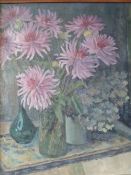 ATTRIBUTED TO HENRI FREDERIC BOOT (1877-1963). Dutch school, impressionist still life study of vases