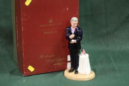 A BOXED ROYAL DOULTON PRESTIGE MICHAEL DOULTON FIGURE WITH CERTIFICATE