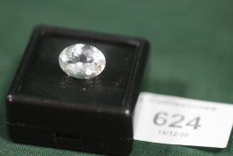 A 4.7CT AQUAMARINE STYLE STONE
