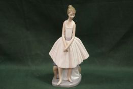 A LARGE NAO BALLERINA FIGURE